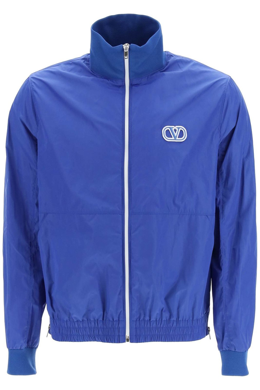 Valentino VLogo Embroidered Long-Sleeved Track Jacket