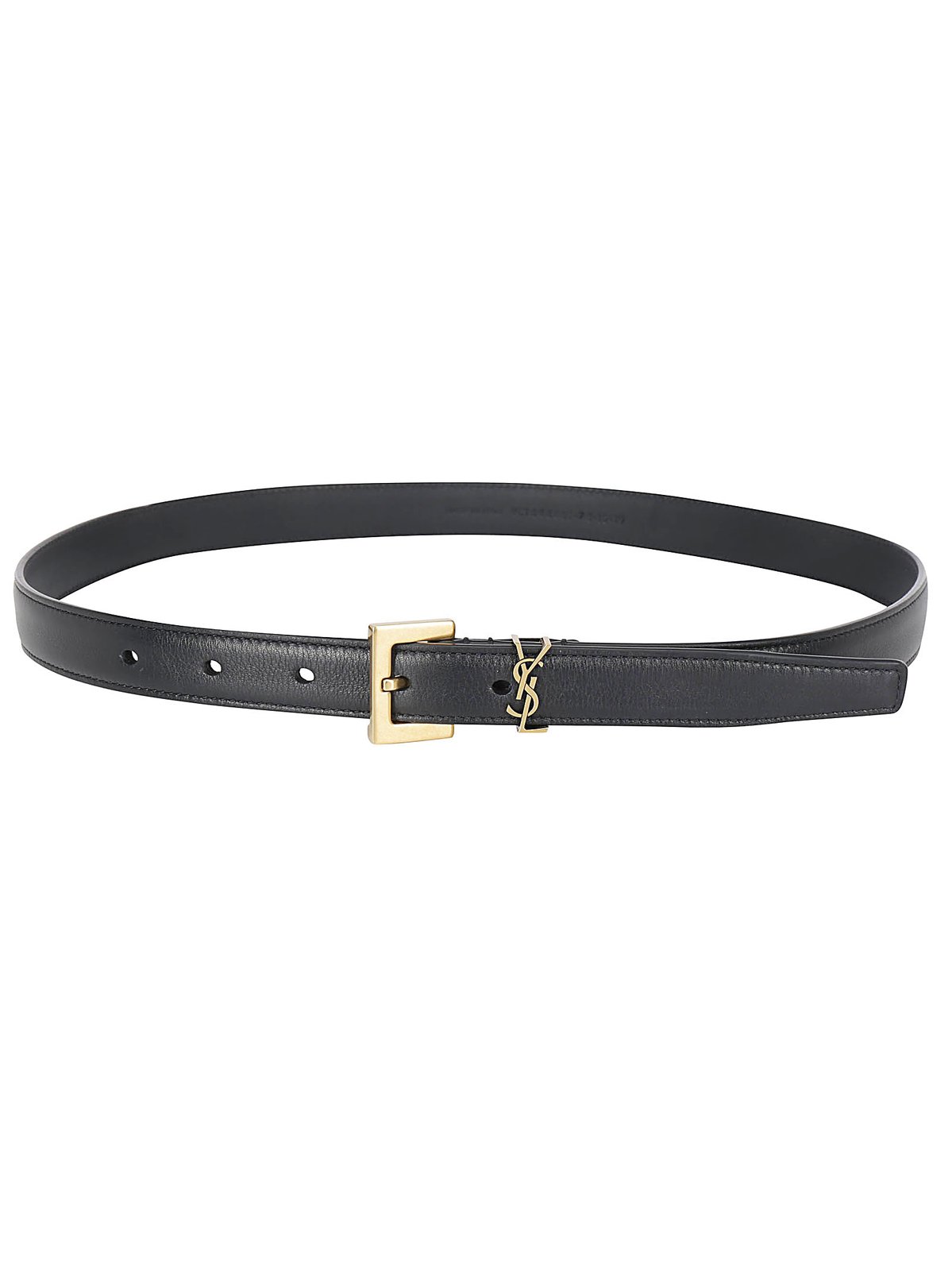 Saint Laurent Monogram Narrow Belt
