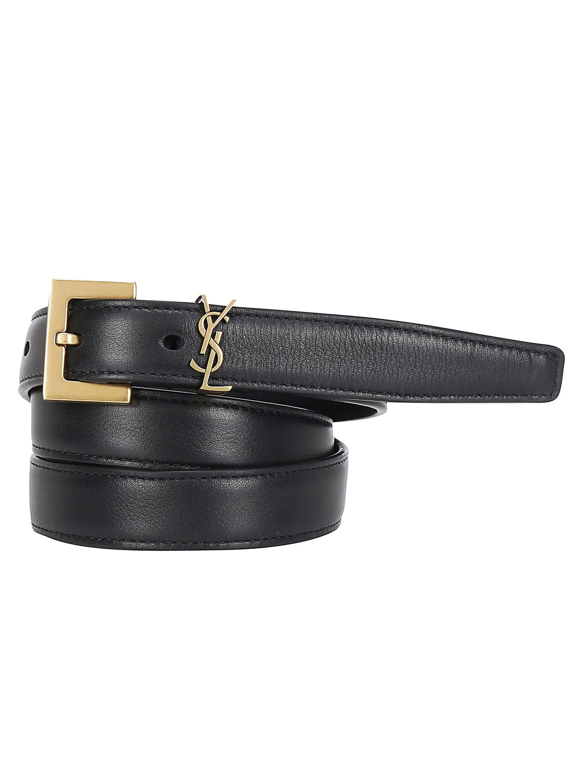 Saint Laurent Monogram Narrow Belt