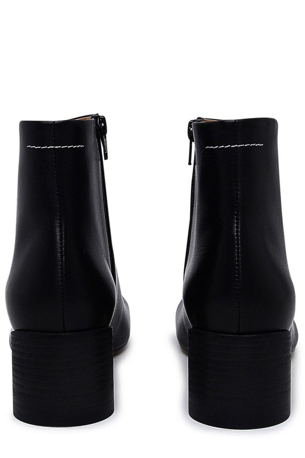 MM6 Maison Margiela Square Toe Ankle Boots 4 MM6 Maison Margiela Square Toe Ankle Boots