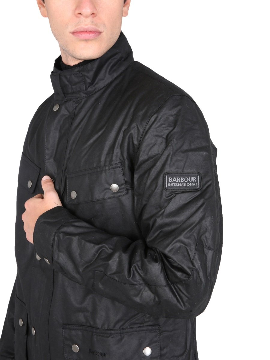 Barbour Duke High-Neck Wax Jacket