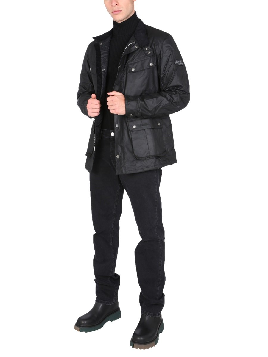 Barbour Duke High-Neck Wax Jacket