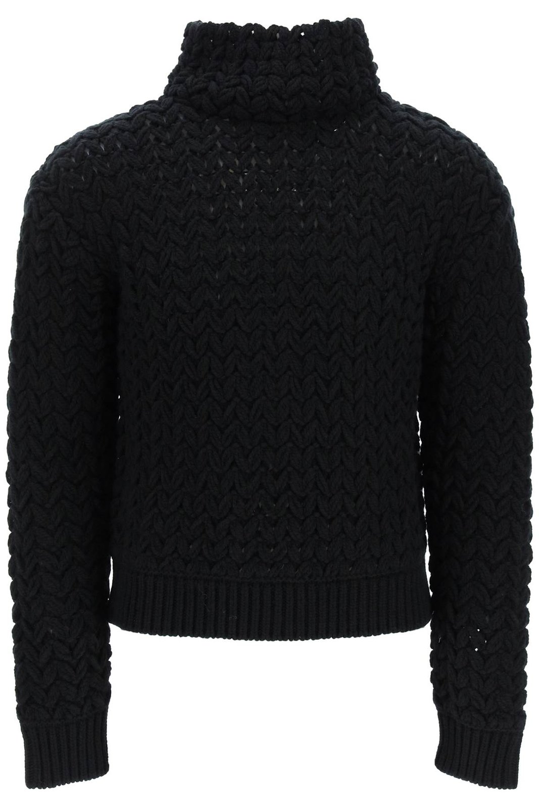 Valentino High Neck Long-Sleeved Jumper