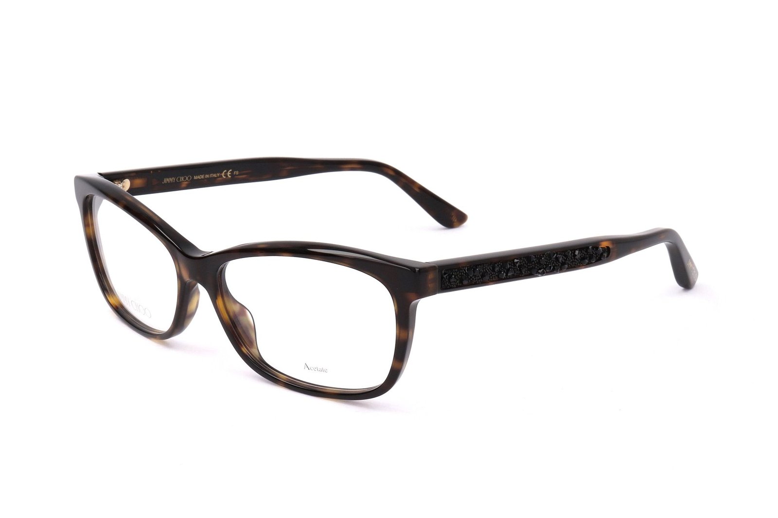 Jimmy Choo Eyewear Rectangular Frame Glasses