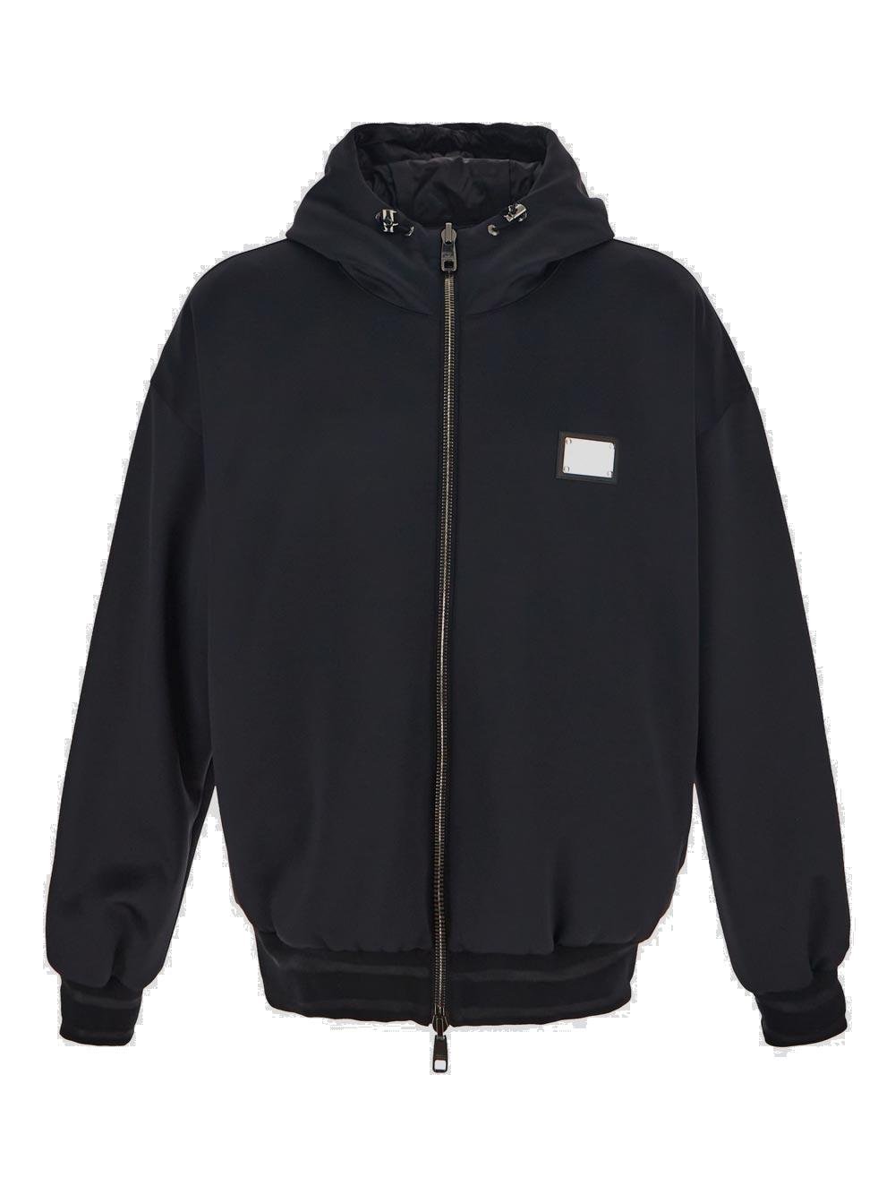 Dolce & Gabbana Branded Tag Reversible Jacket