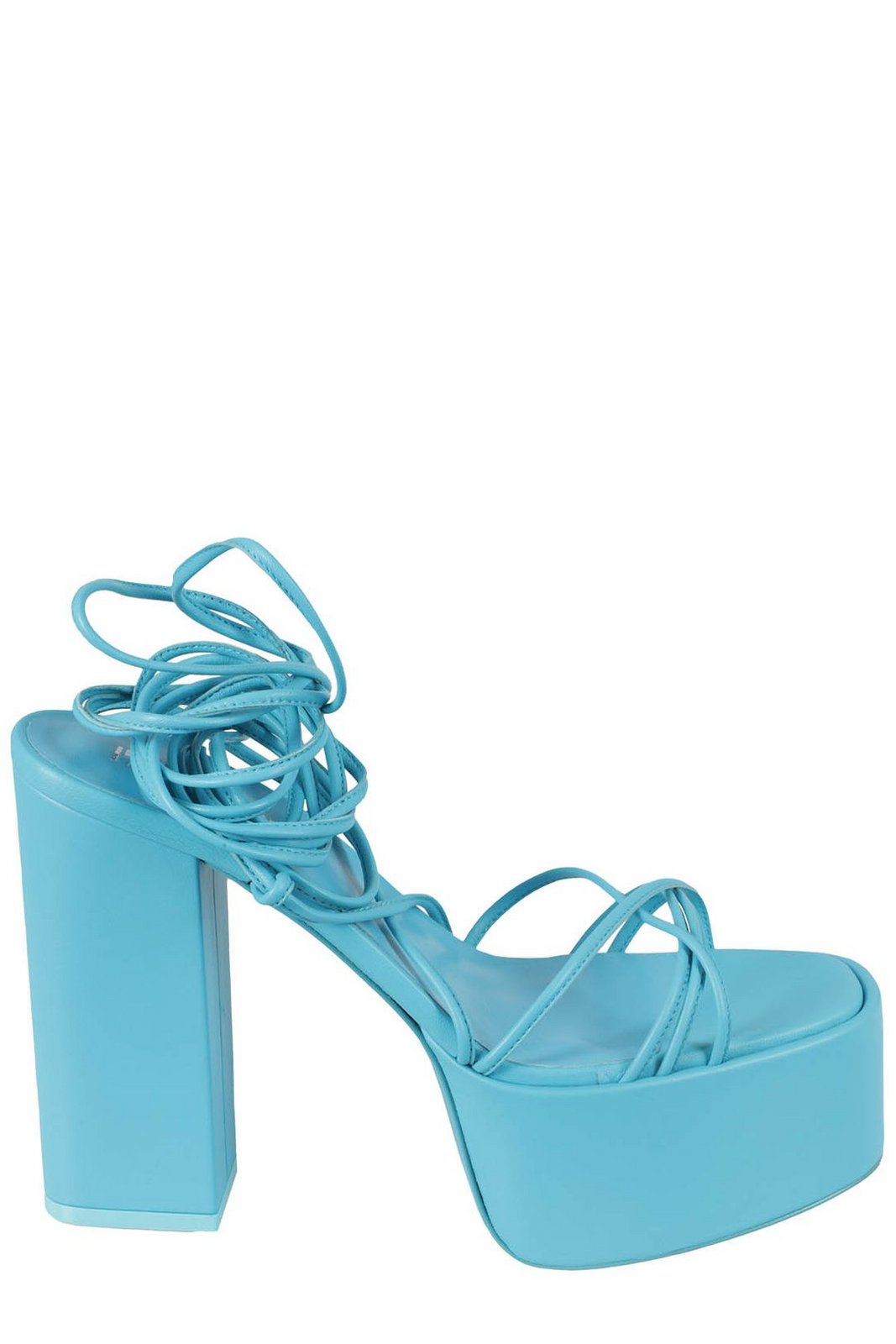 Paris Texas Logo Detailed Open Toe Sandals