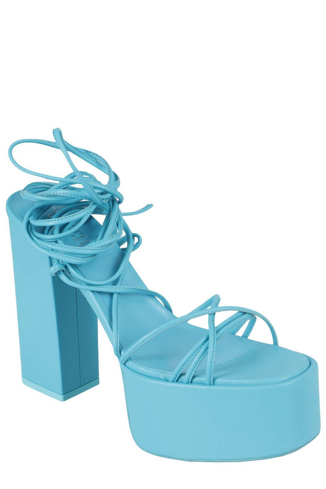 Paris Texas Logo Detailed Open Toe Sandals