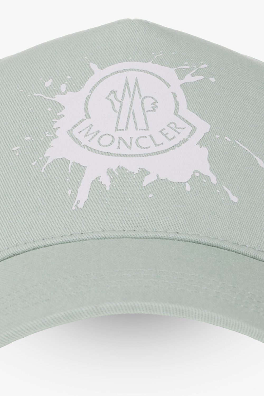 Moncler Enfant Logo Printed Baseball Cap