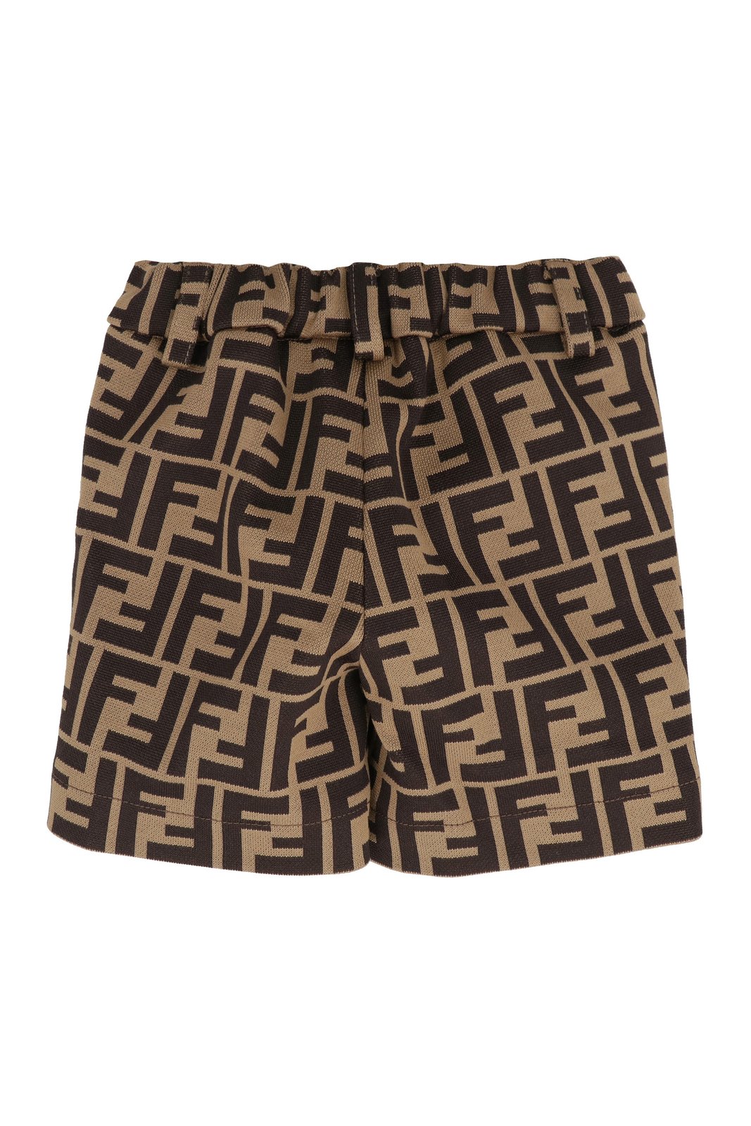 Fendi Kids All-Over FF Printed Bermuda Shorts