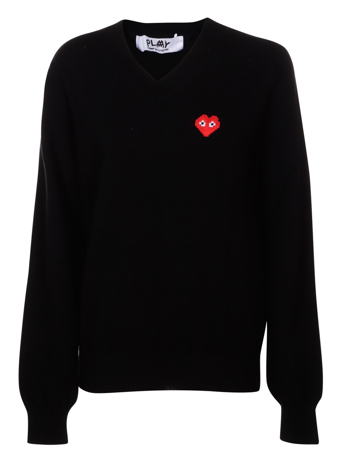 Comme des Garçons Play V 領長袖毛衣