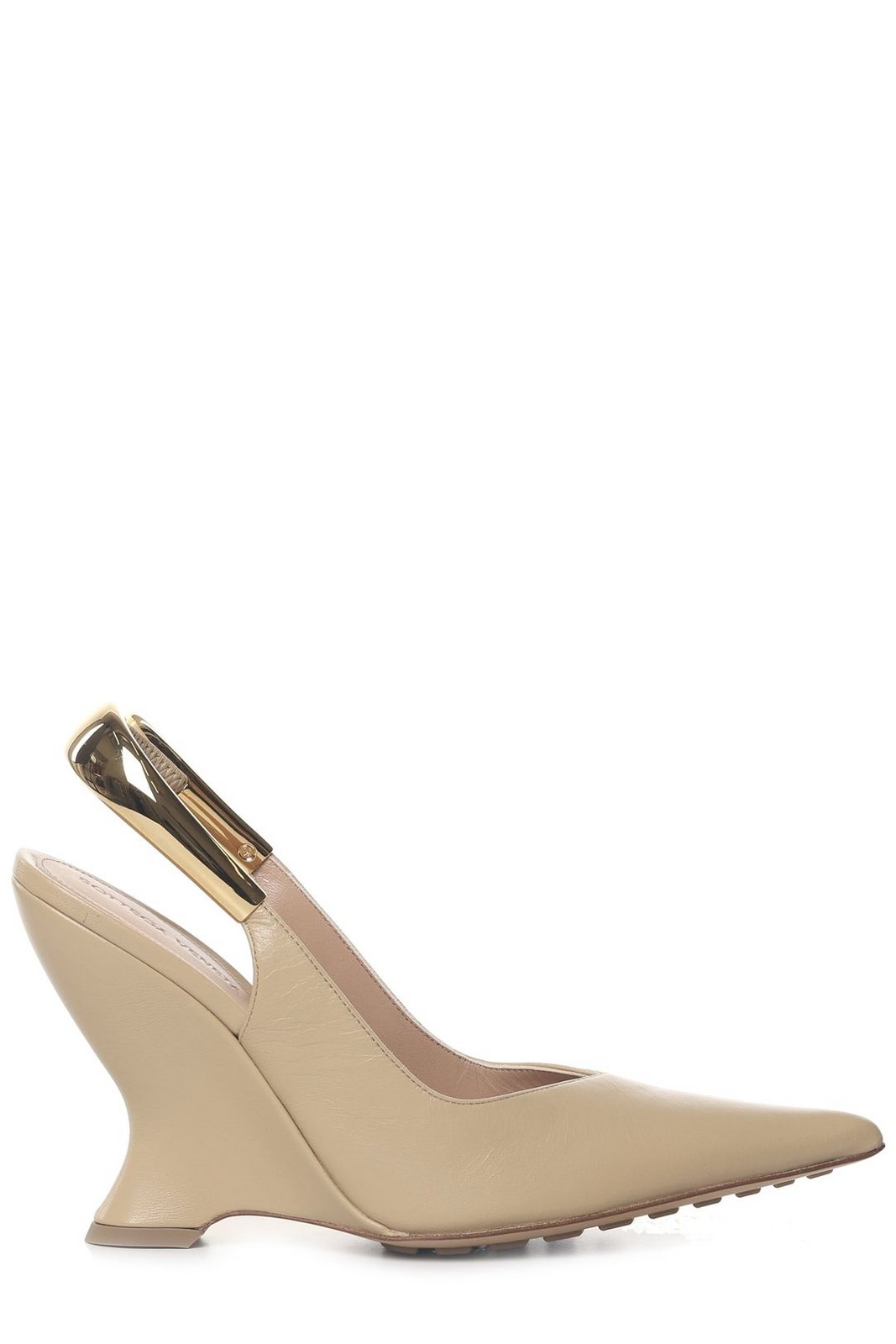 Bottega Veneta Pointed-Toe Slingback Pumps