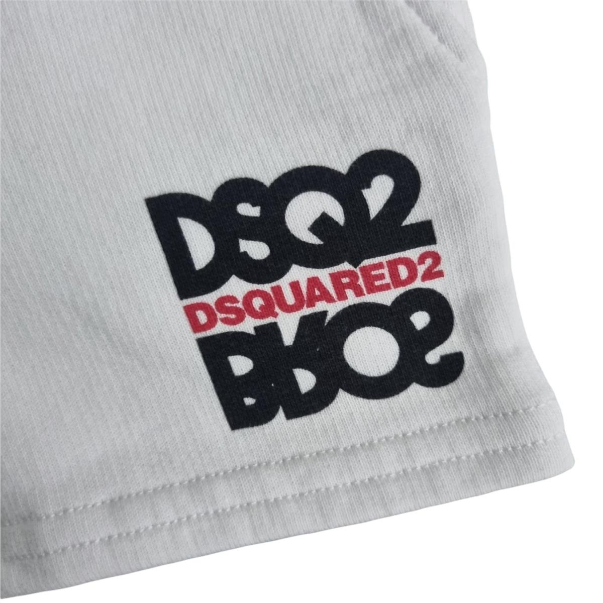 Dsquared2 Kids Logo Printed Stretched Shorts