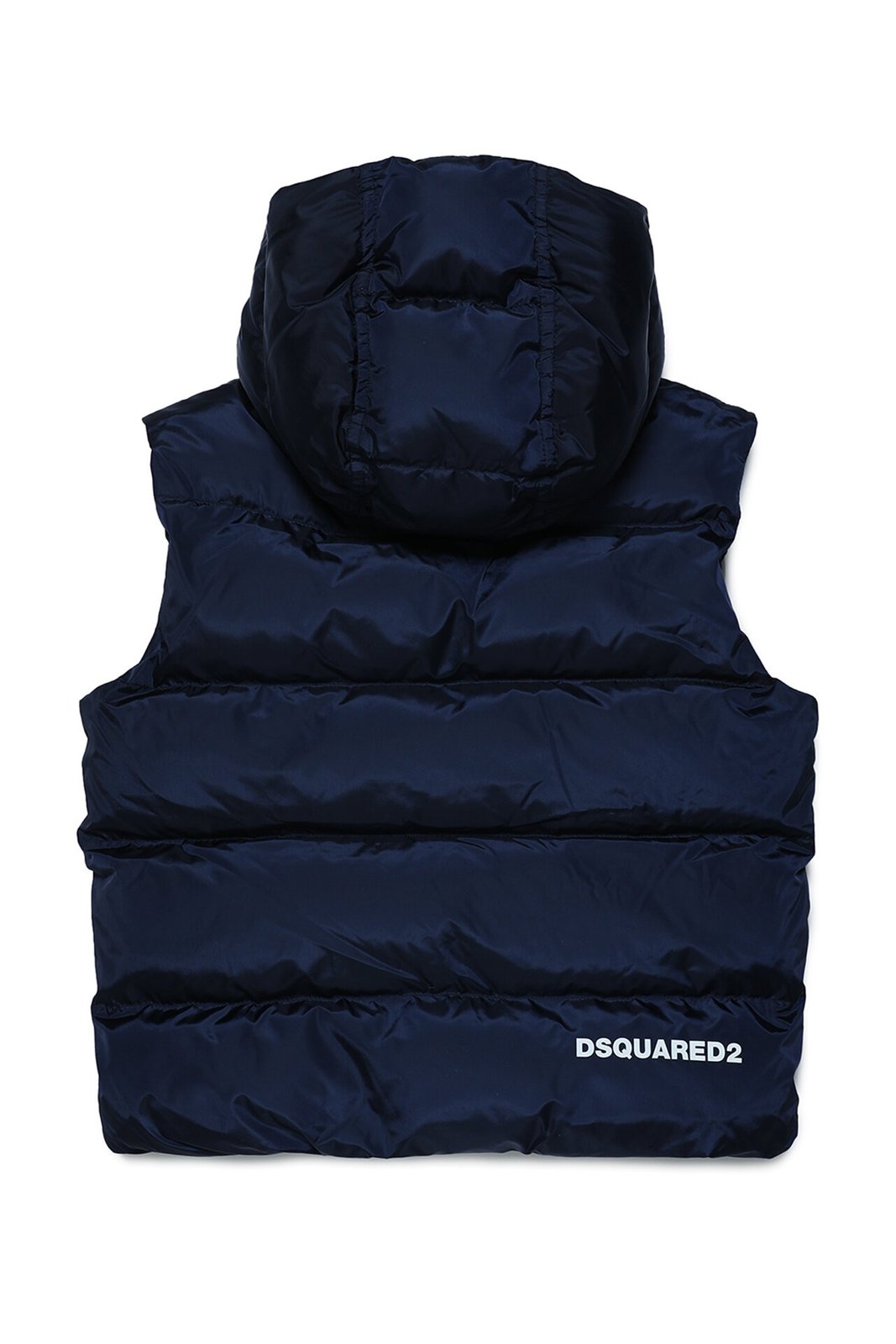Dsquared2 Kids Logo Printed Hooded Vest