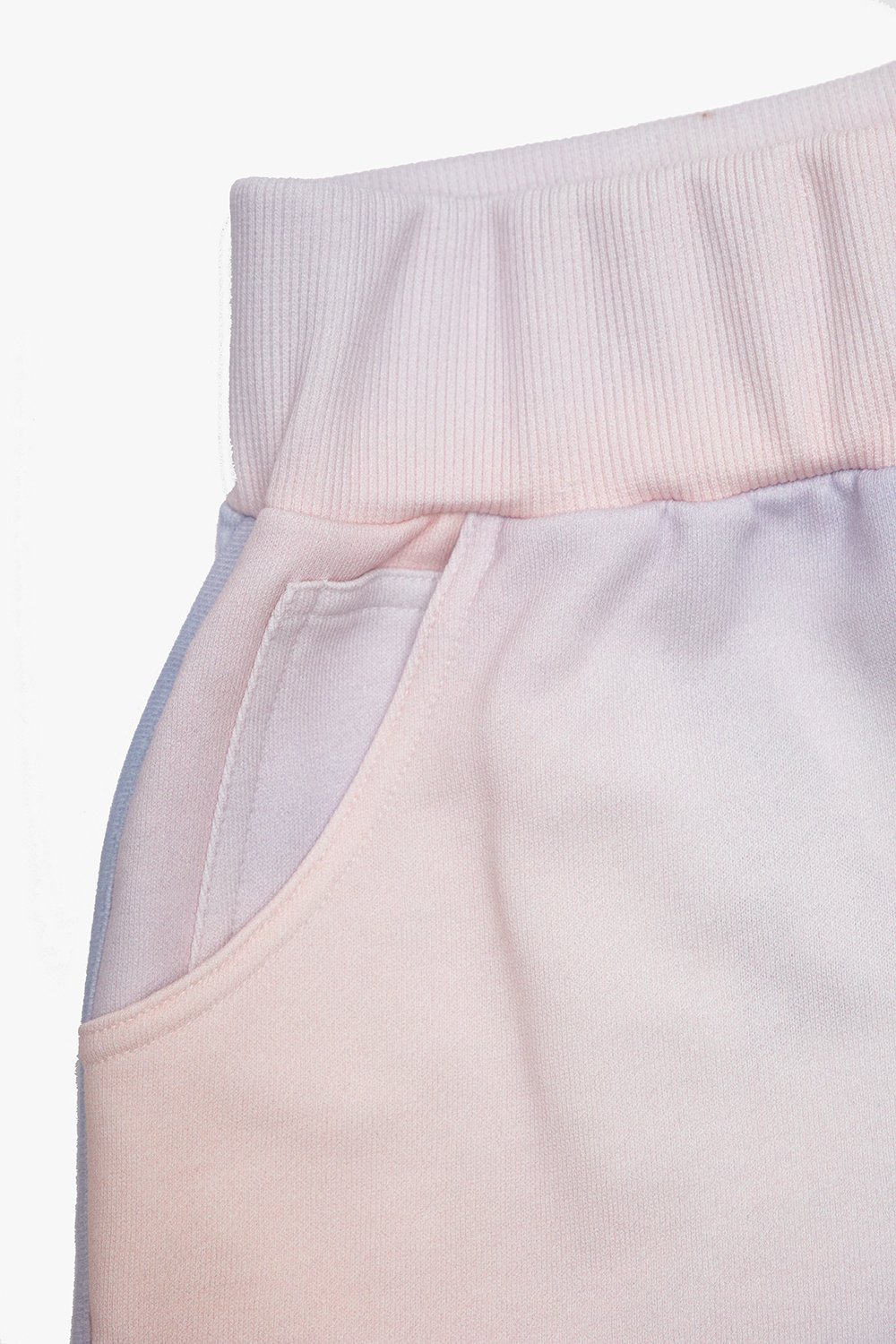 Balmain Kids Tie-Dyed Elastic Waist Shorts