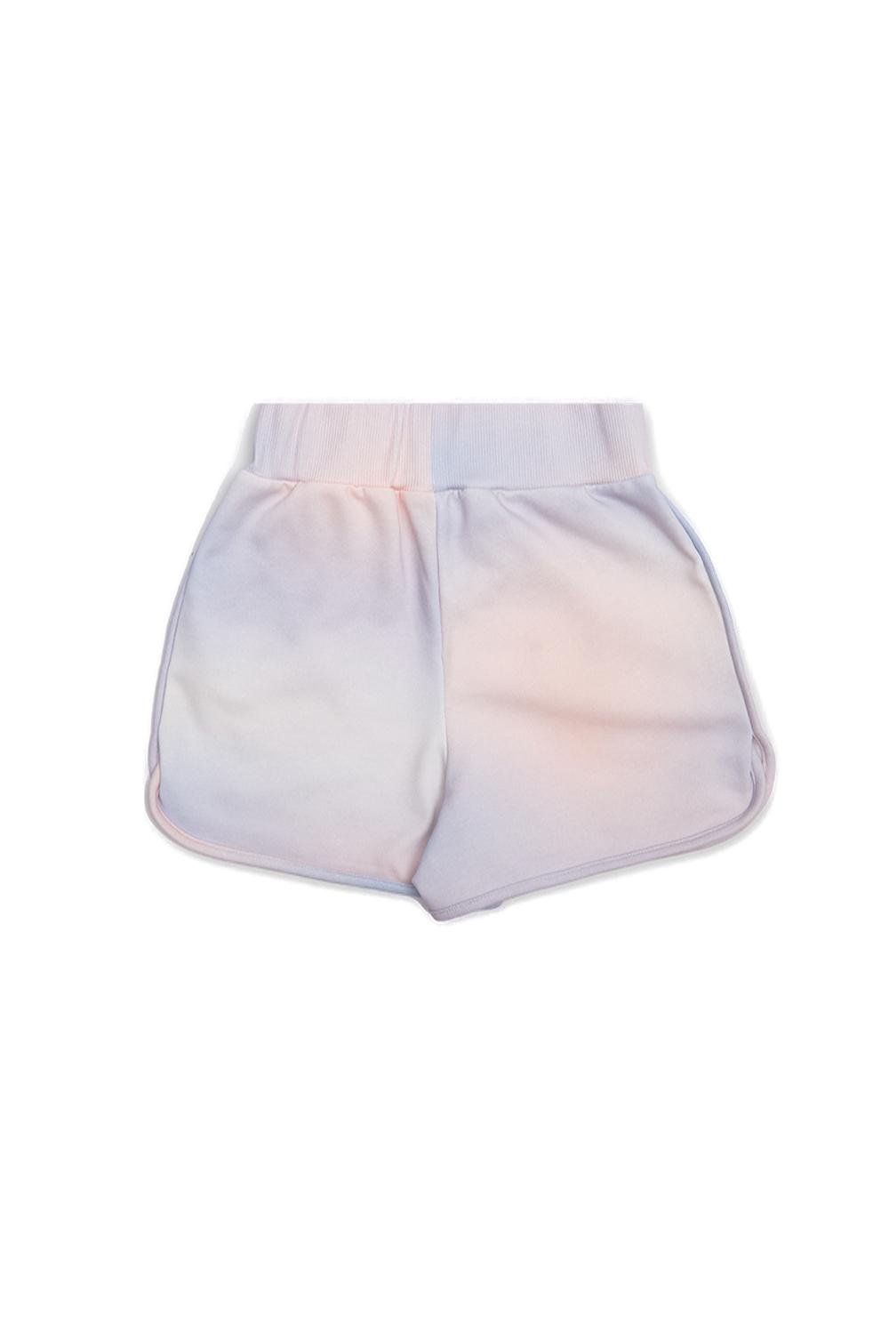 Balmain Kids Tie-Dyed Elastic Waist Shorts