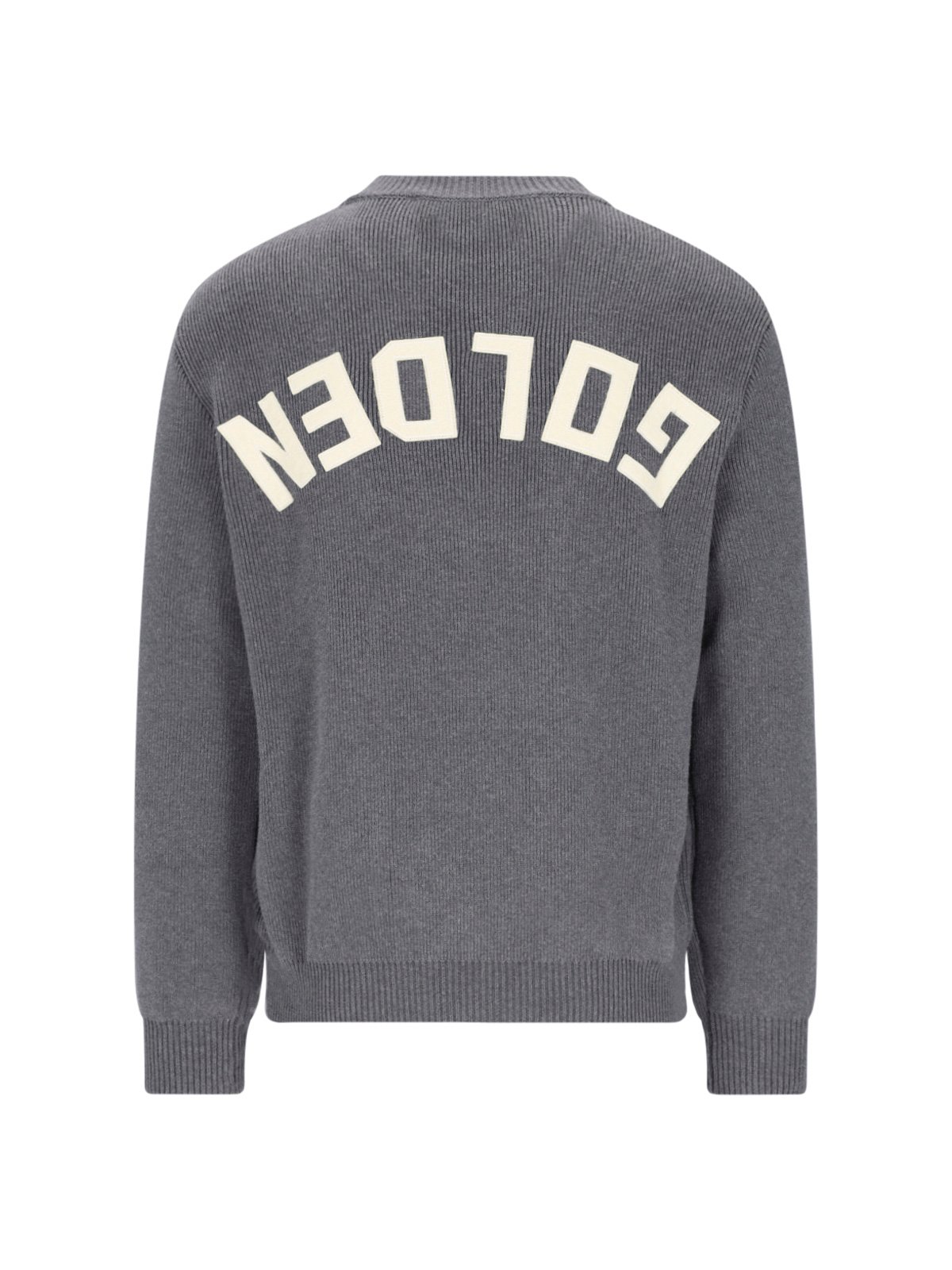 Golden Goose Deluxe Brand Logo Detailed Knitted Jumper
