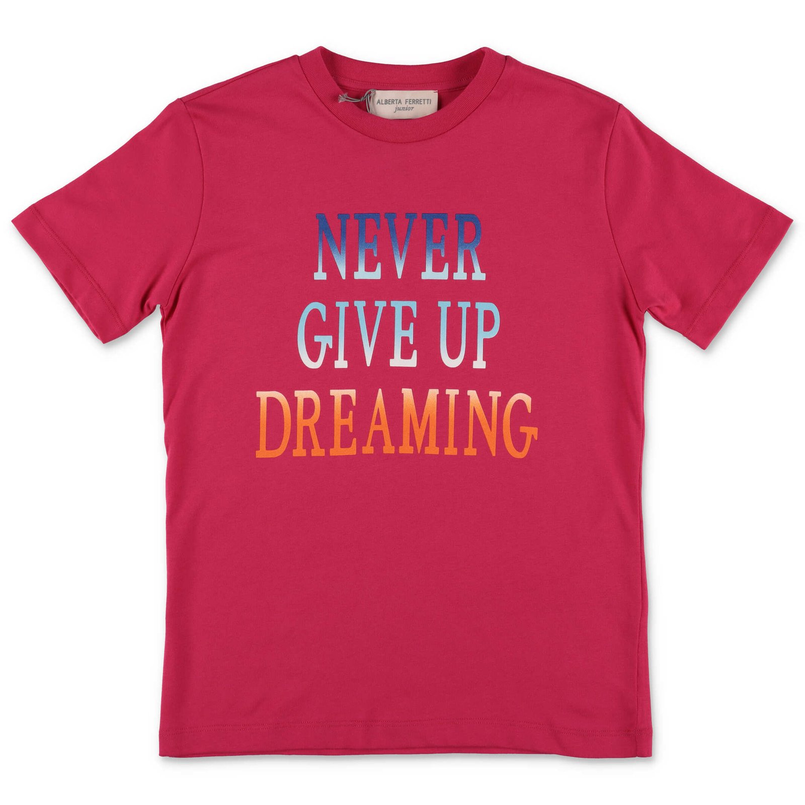Alberta Ferretti Kids Slogan Printed T-Shirt