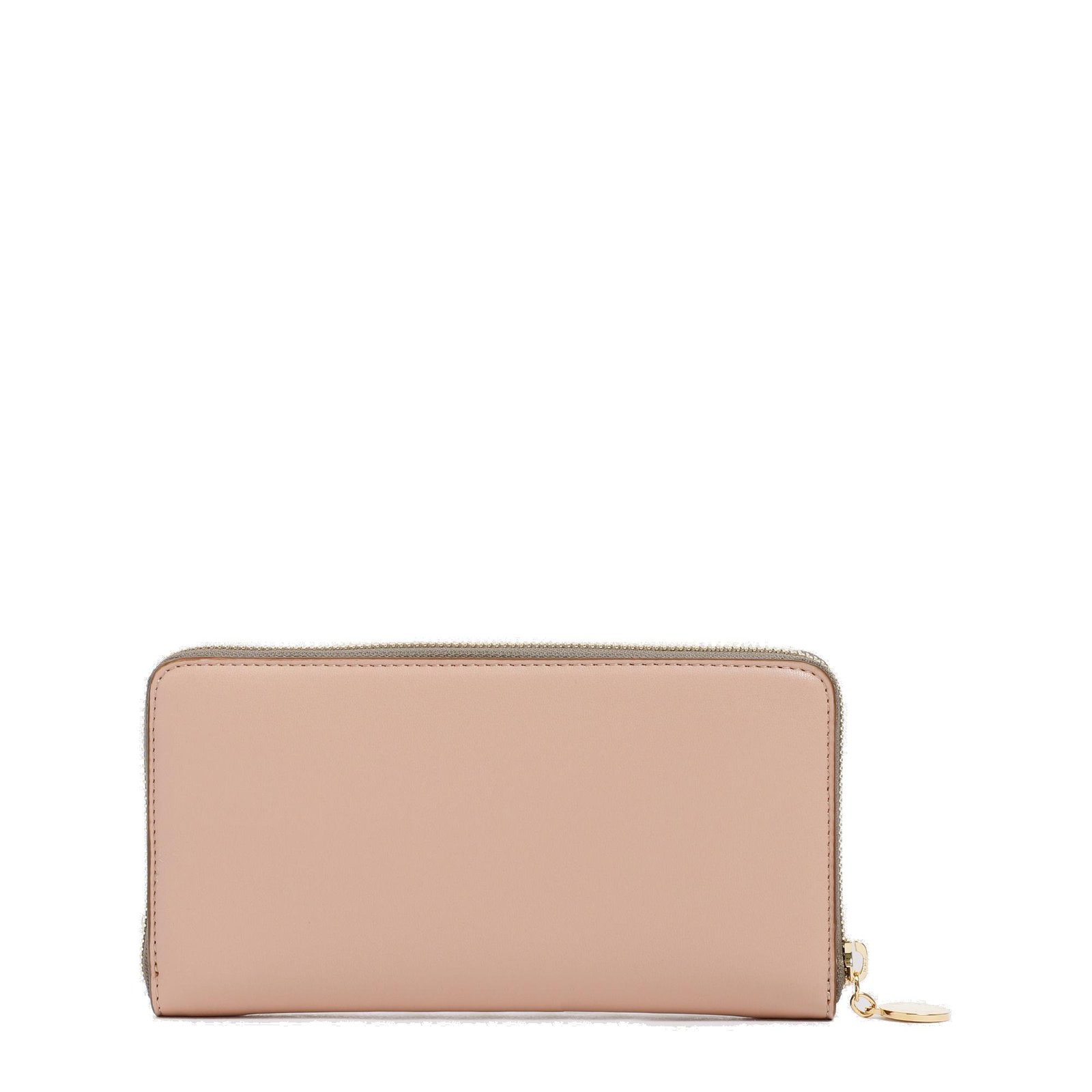 Stella McCartney Logo Perforated Zipped Wallet