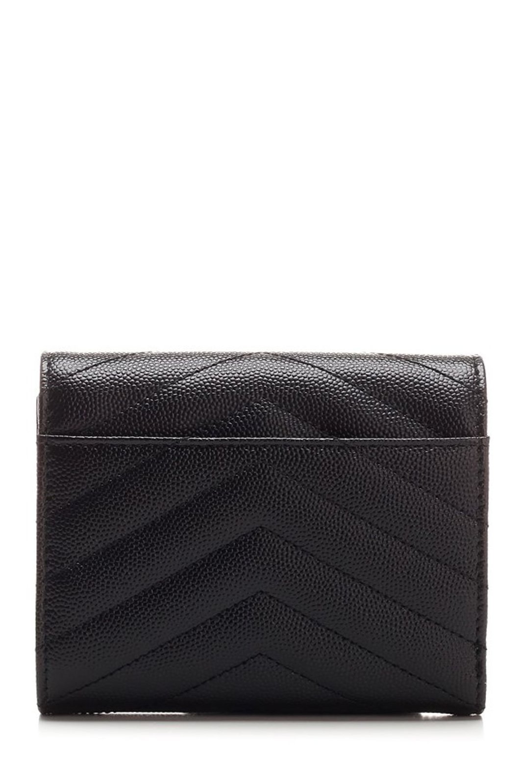 Saint Laurent Cassandre Matelassé Compact Tri Fold Wallet