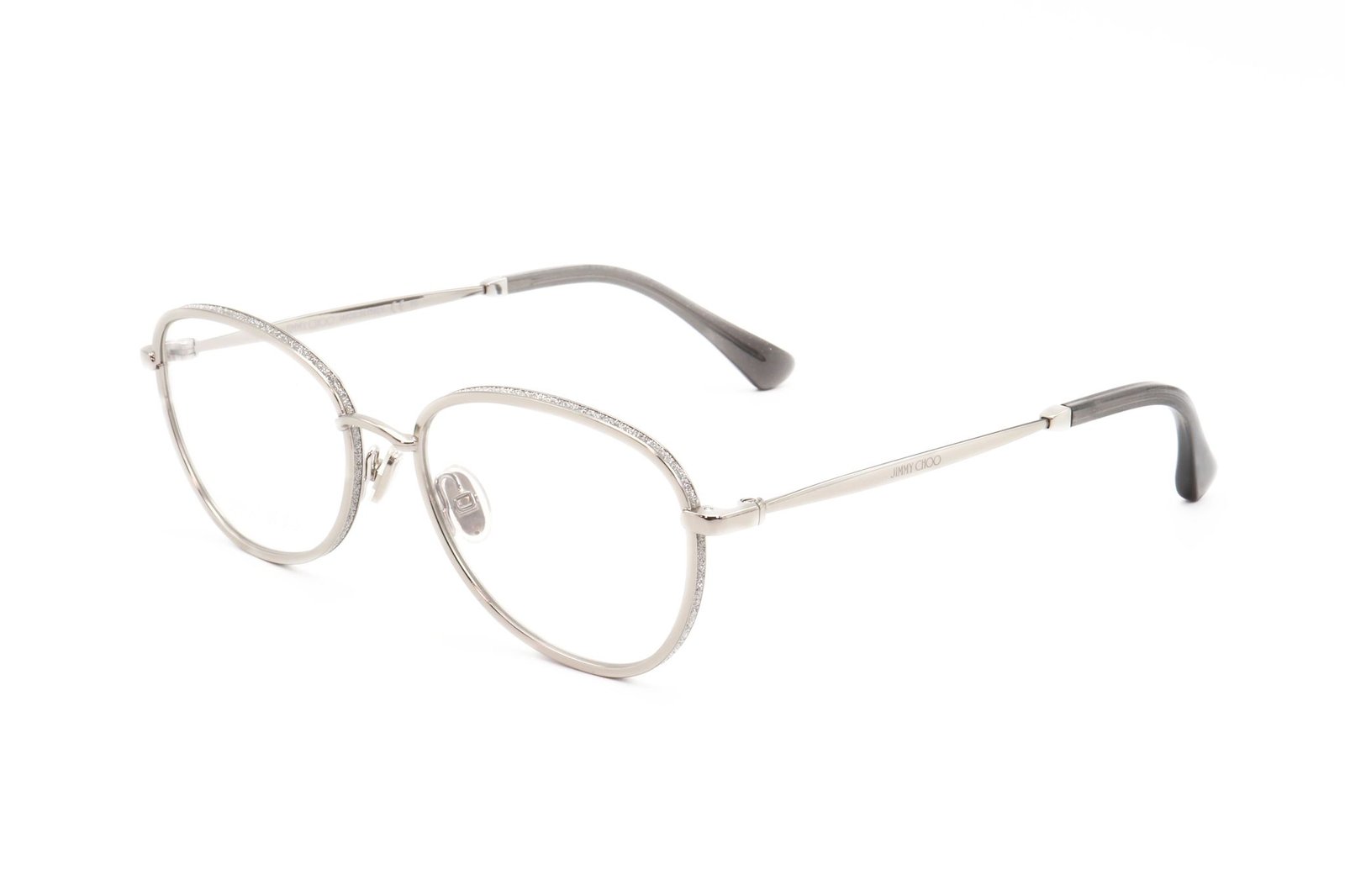 Jimmy Choo Eyewear Round Frame Glasses