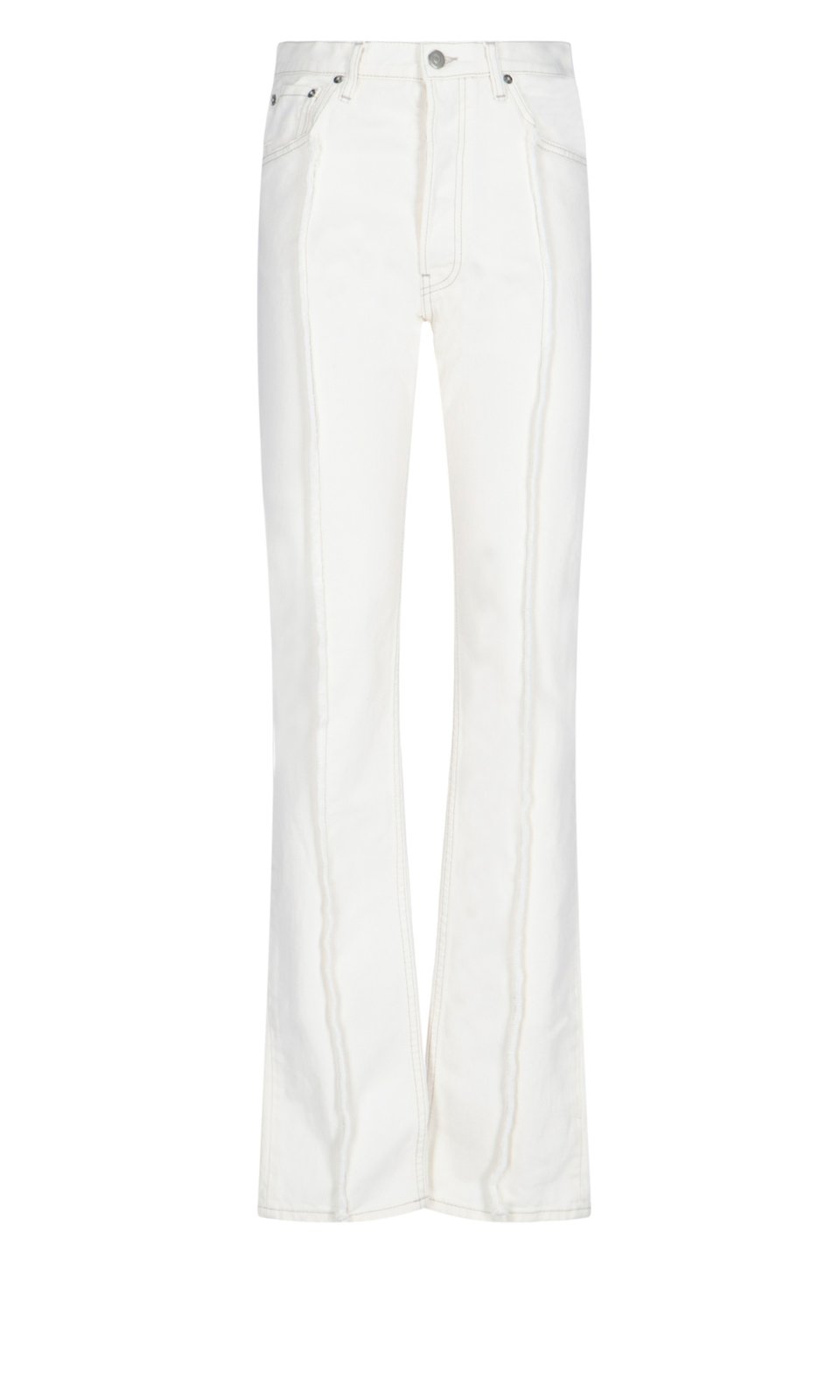 Maison Margiela Frayed High Waisted Jeans