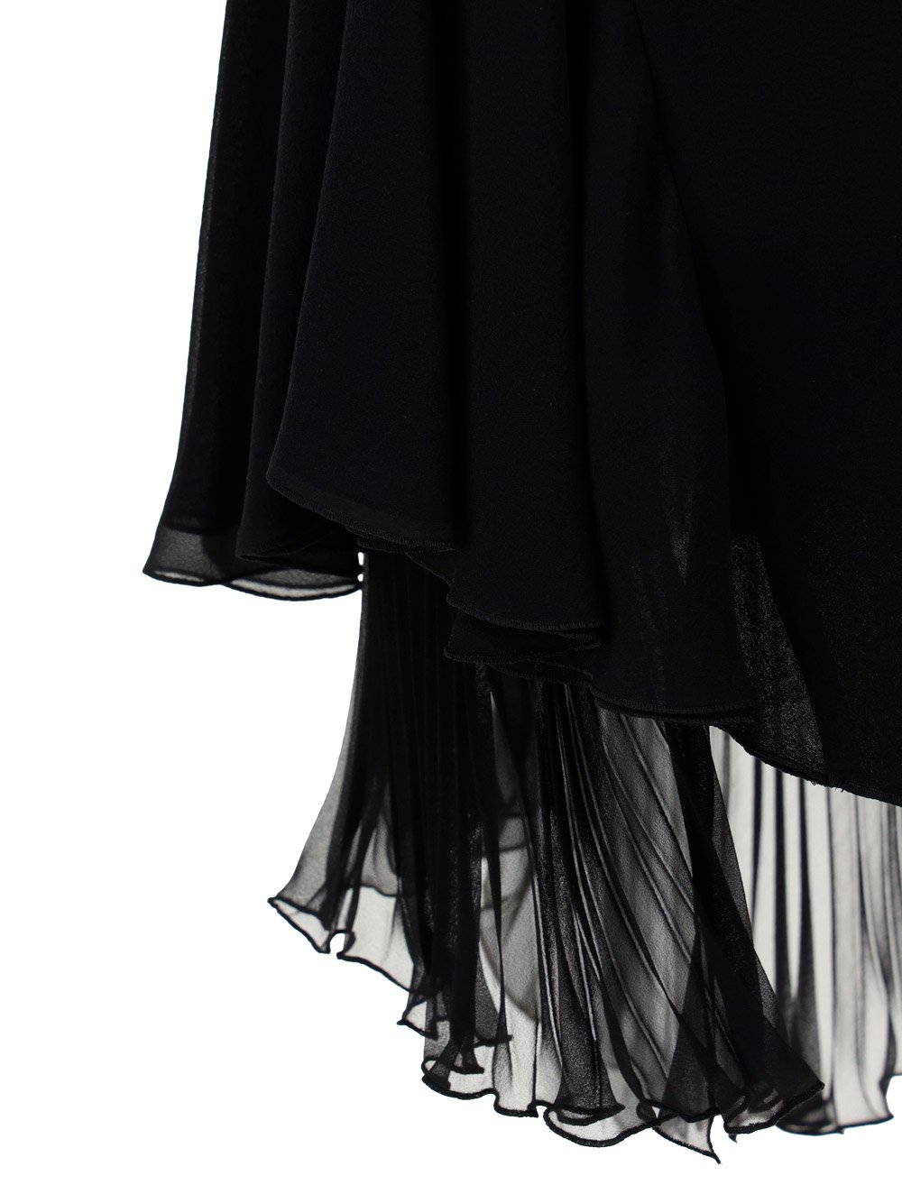 Versace Asymmetric Hem Mini Skirt