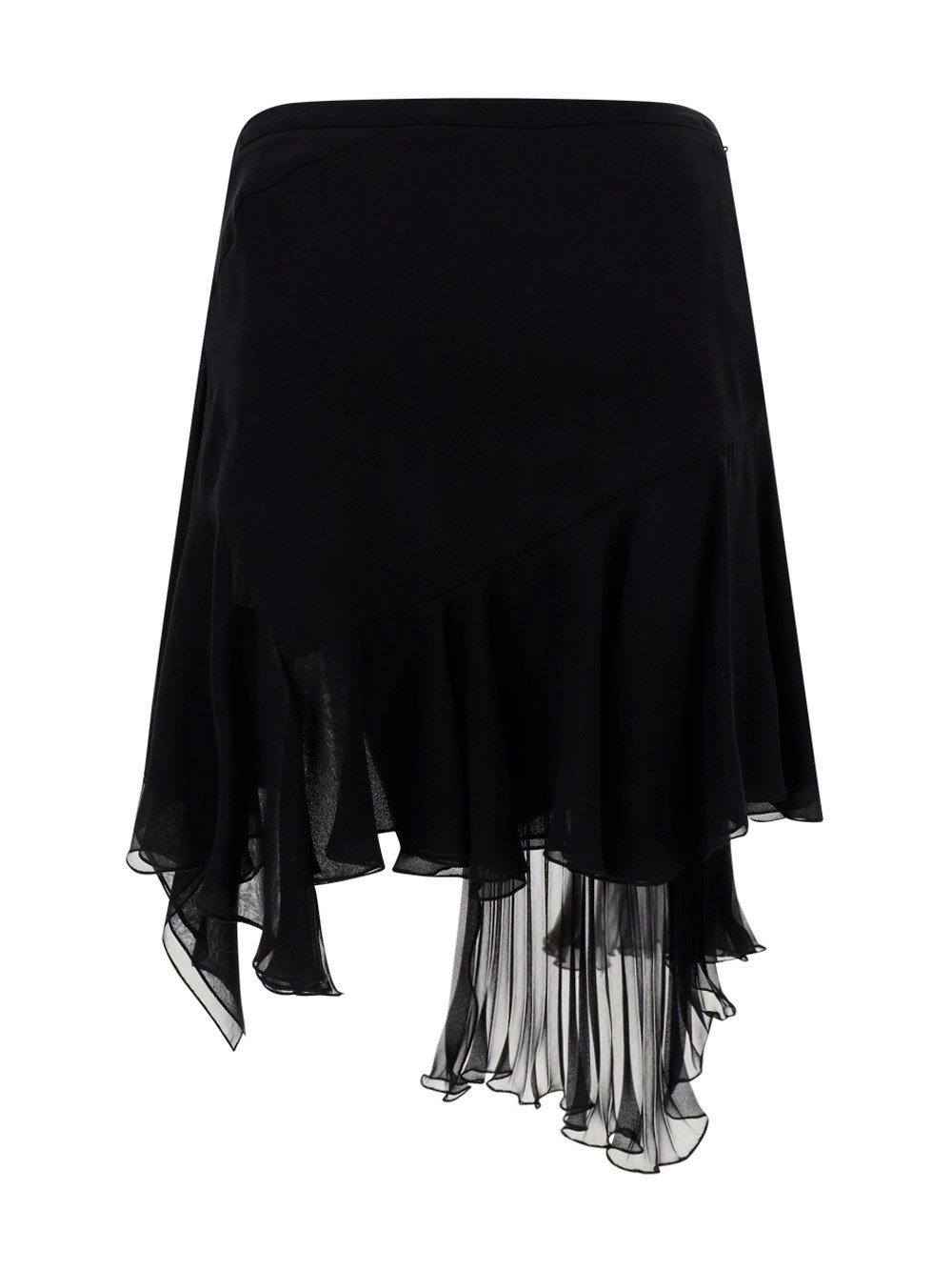 Versace Asymmetric Hem Mini Skirt