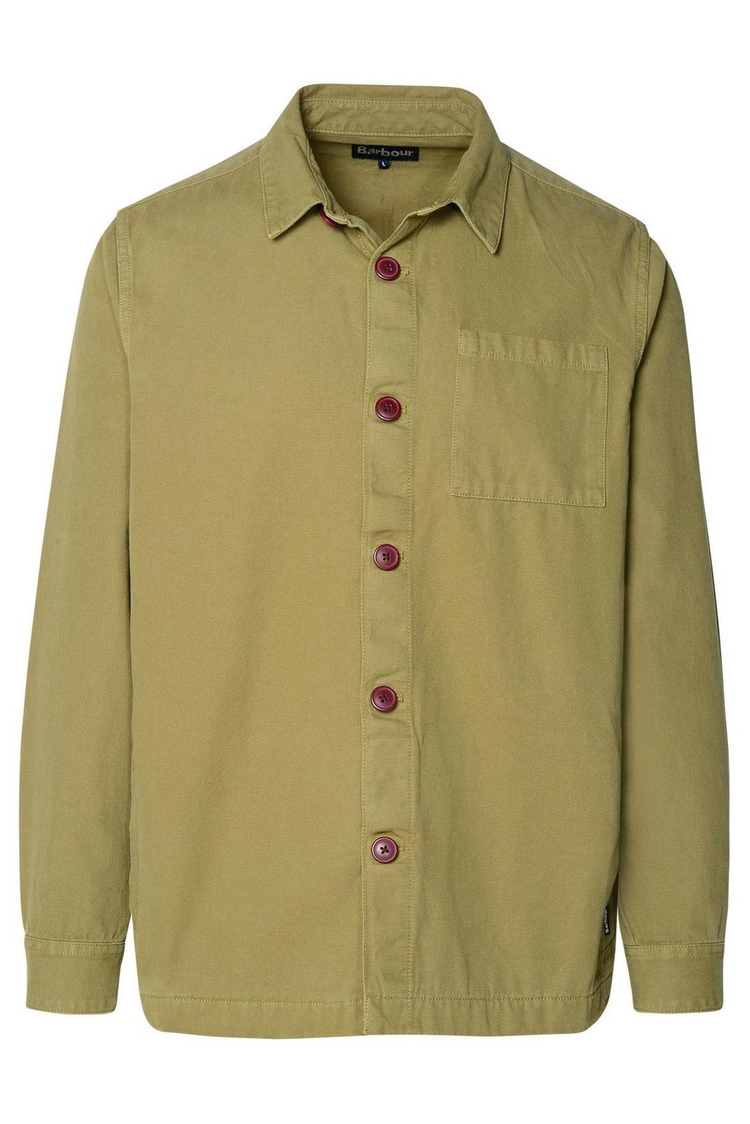 Barbour Buttoned Washed Overshirt