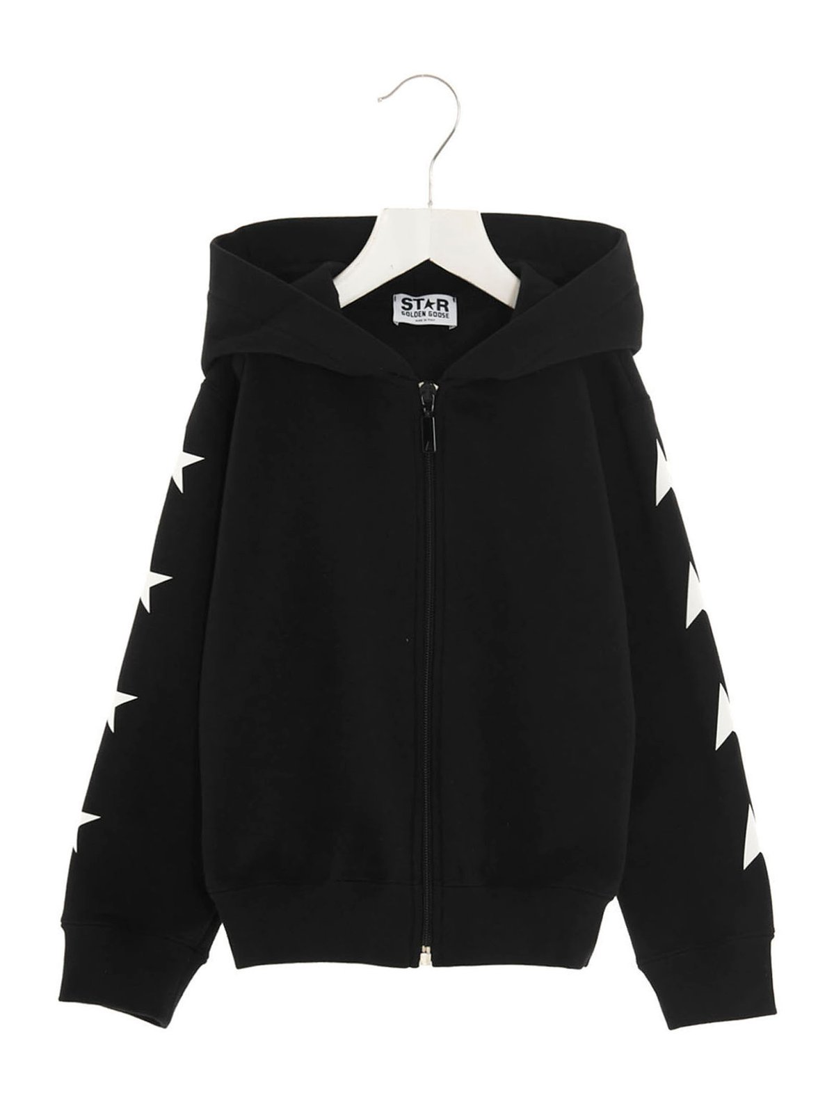 Golden Goose Kids Star Printed Zip-Up Hoodie