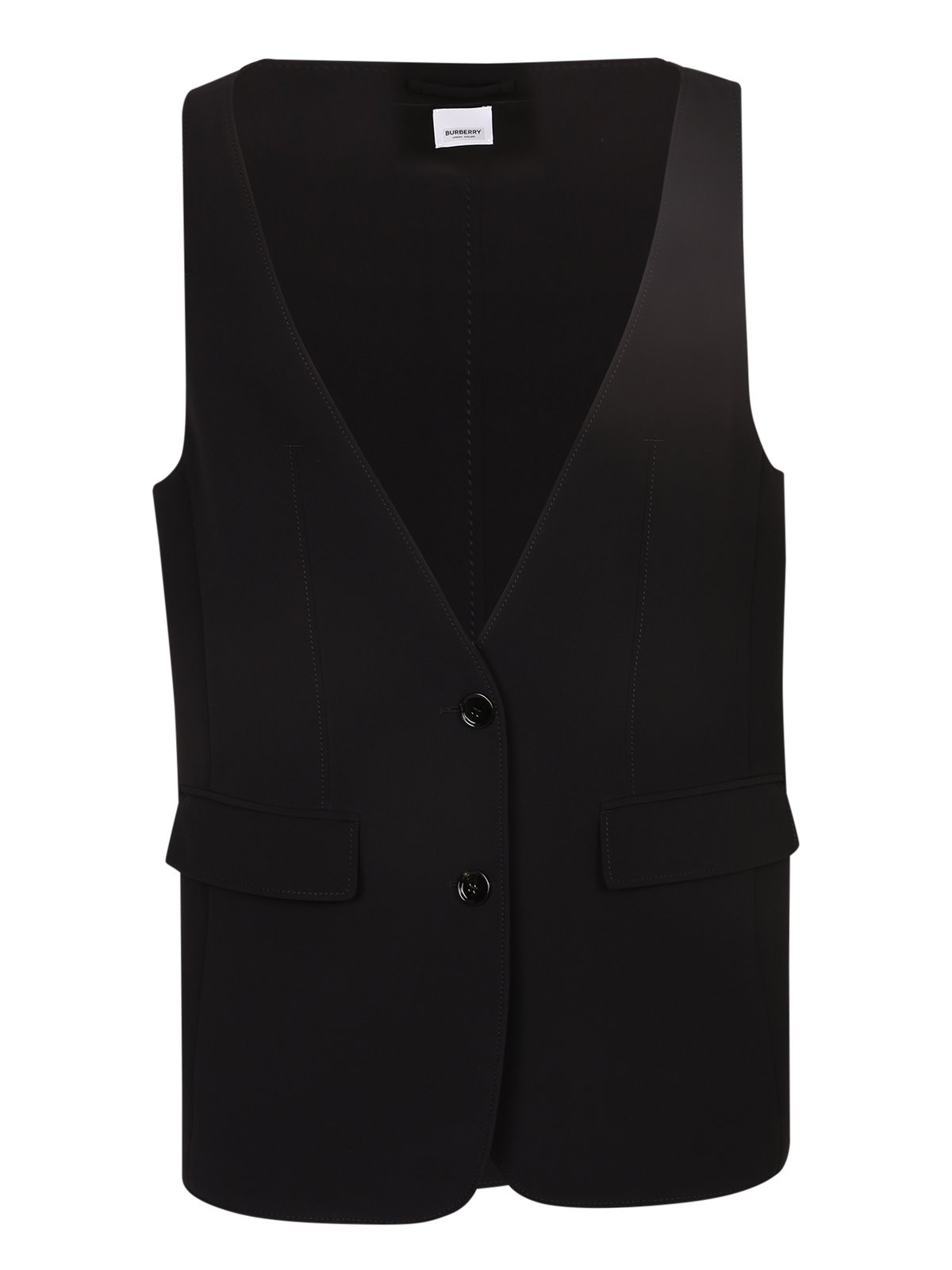 Burberry Sleeveless Tailored Single Breasted Vest