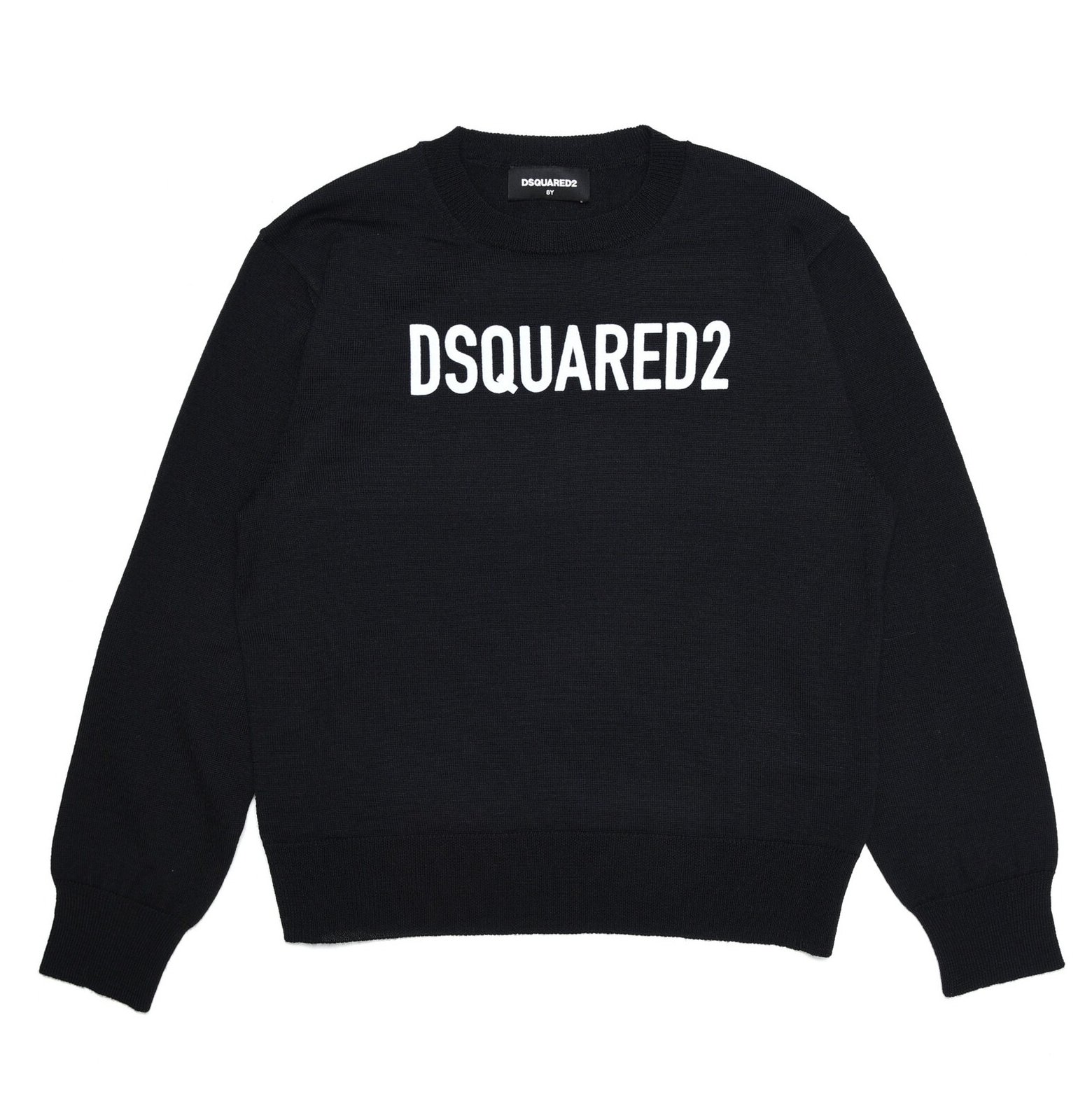 Dsquared2 Kids Logo Printed Knit Jumper