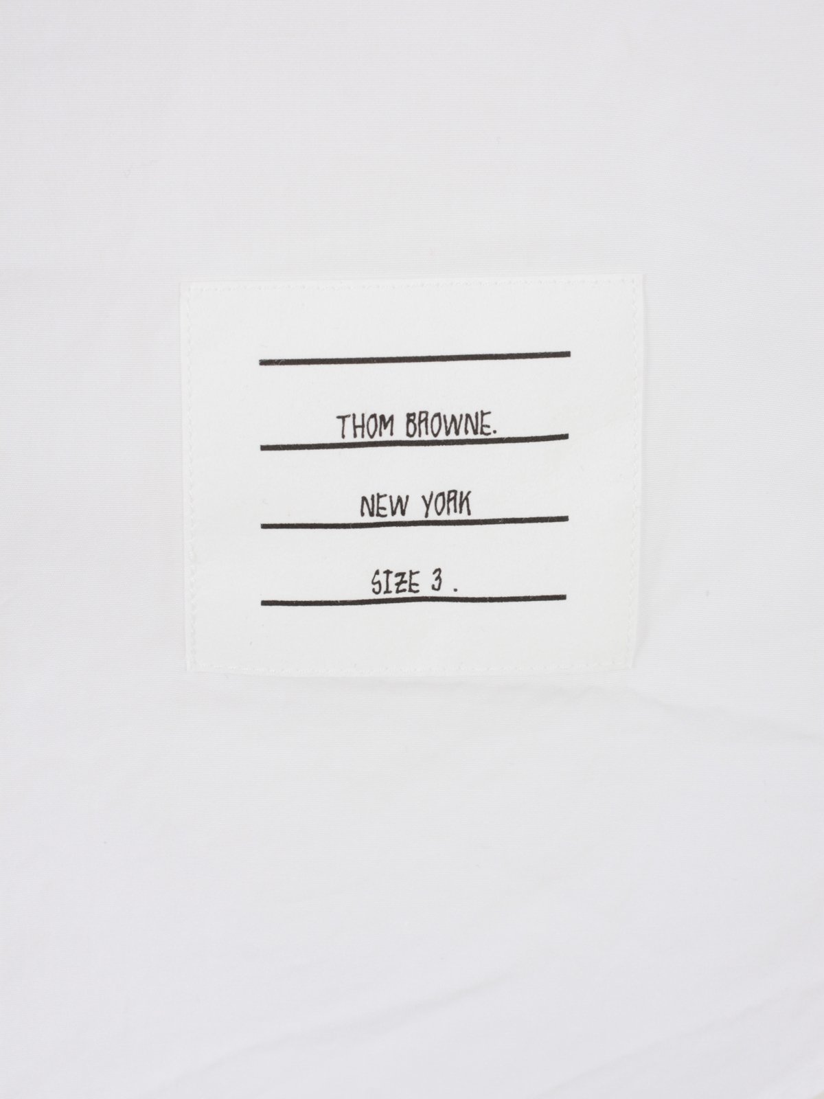 Thom Browne RWB Detailed Long-Sleeved Shirt