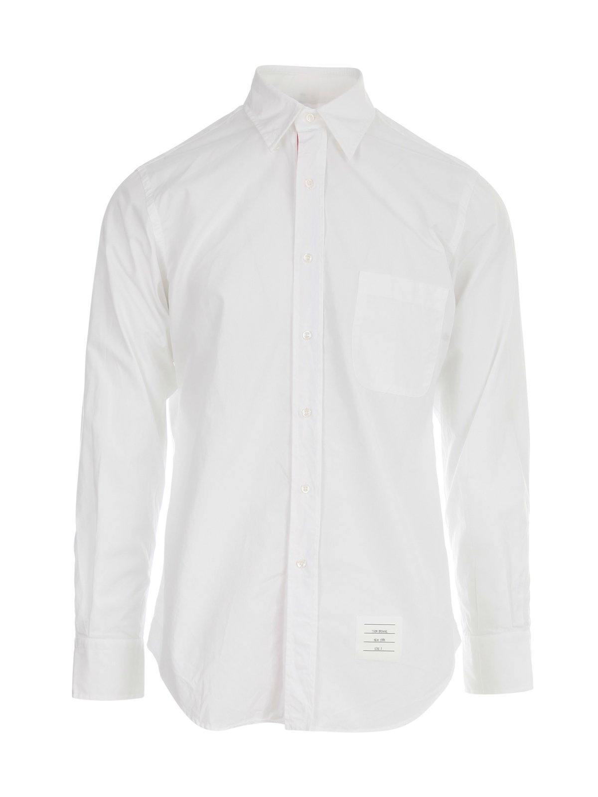Thom Browne RWB Detailed Long-Sleeved Shirt