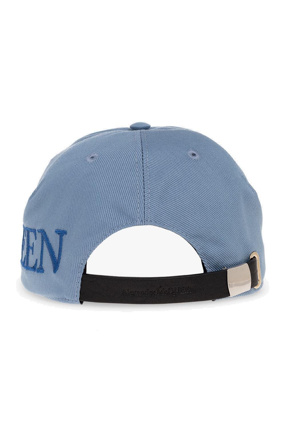 Alexander Mcqueen Logo Embroidered Baseball Cap