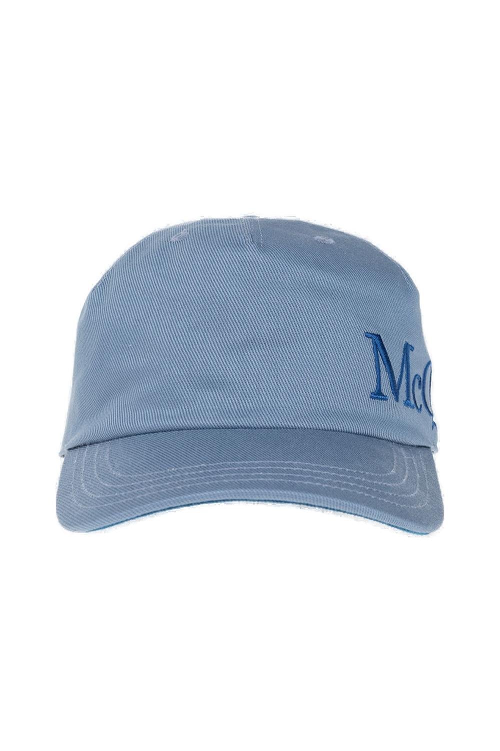 Alexander Mcqueen Logo Embroidered Baseball Cap