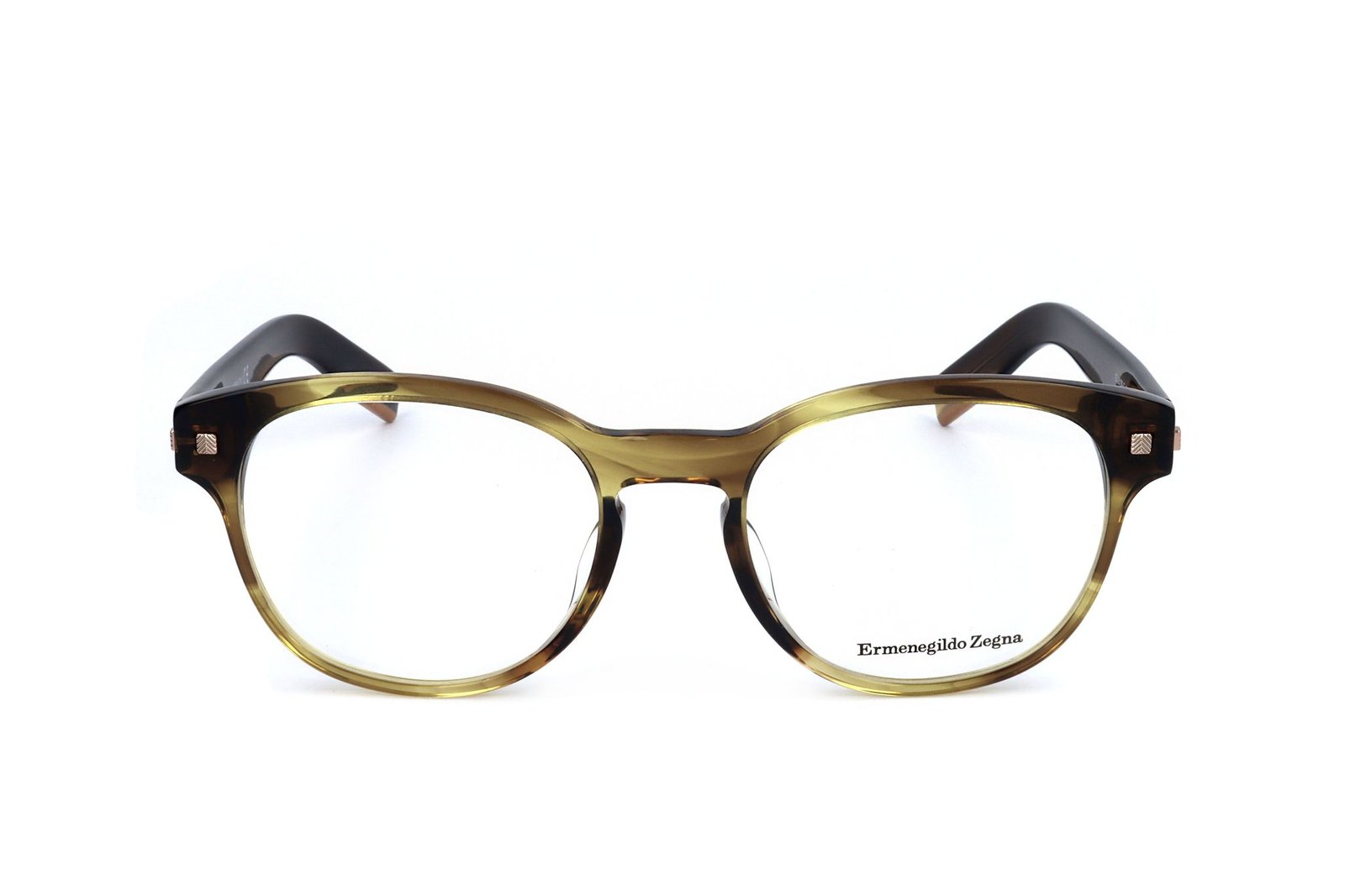 Zegna Round Frame Glasses