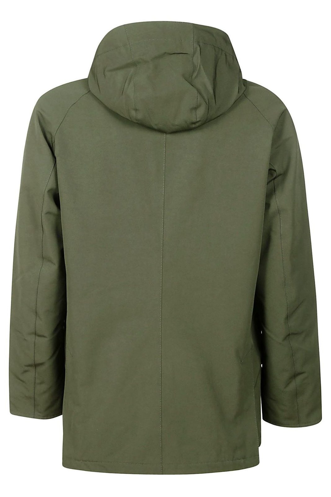 Barbour Button-Up Hooded Jacket