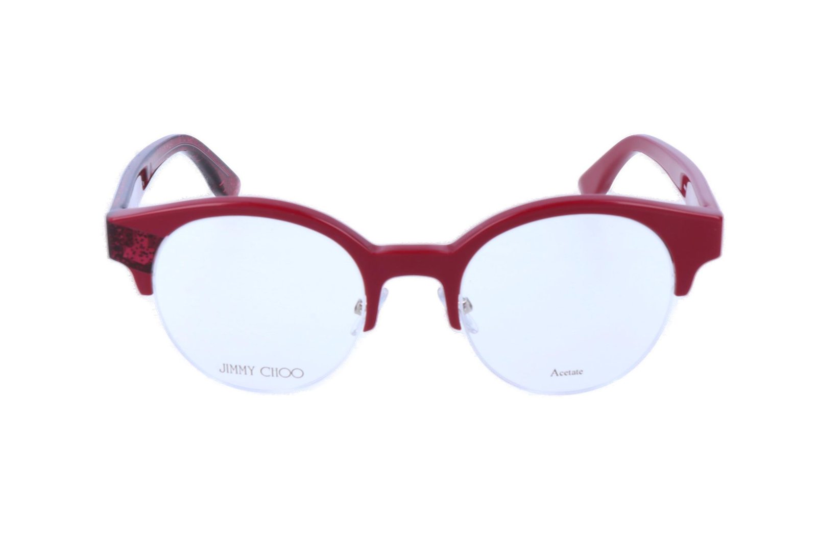Jimmy Choo Eyewear Round Frame Glasses
