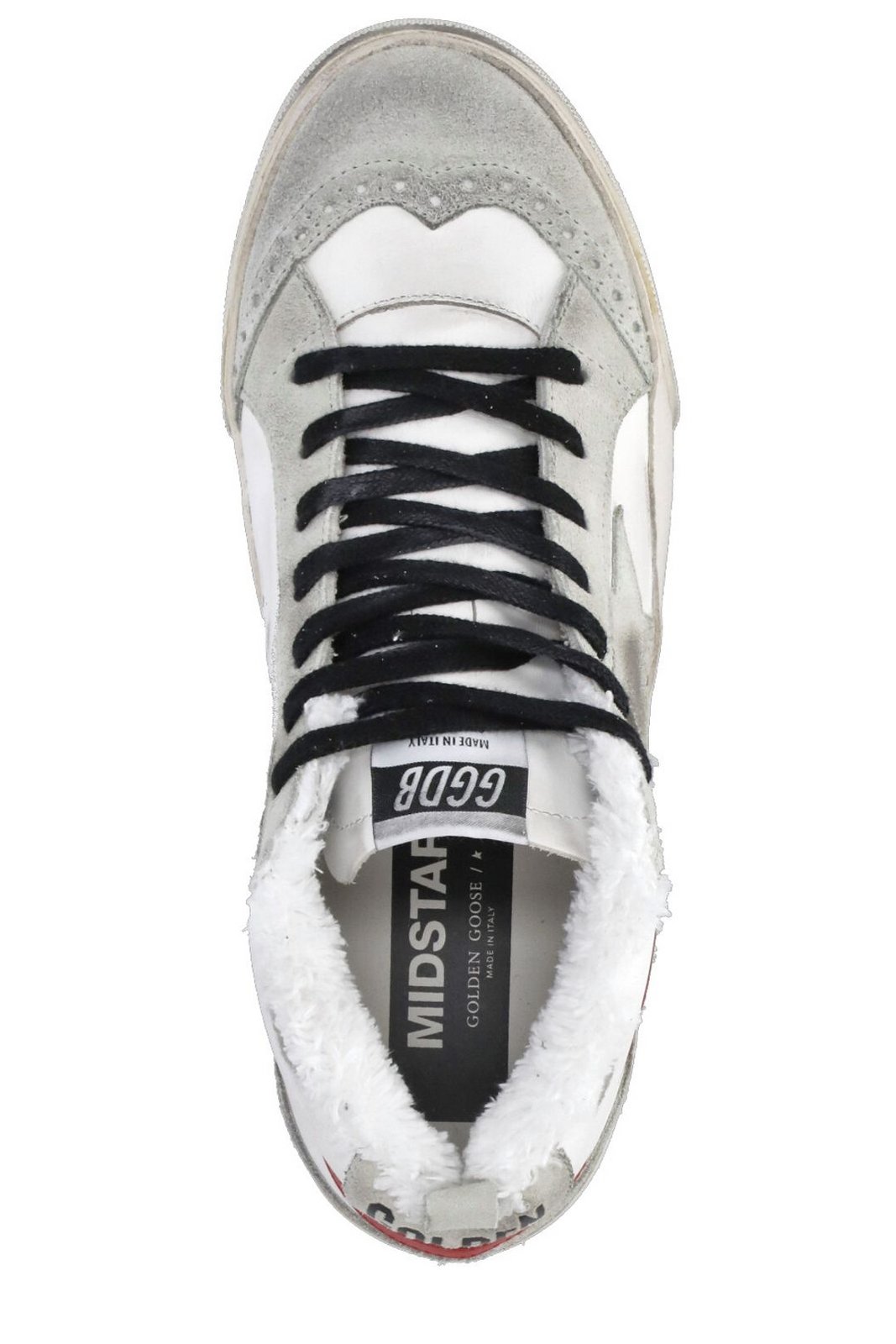 Golden Goose Deluxe Brand Mid-Star Lace Up Sneakers