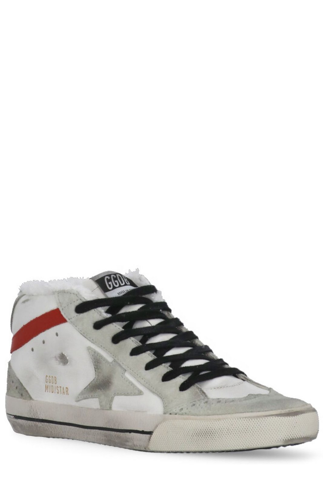 Golden Goose Deluxe Brand Mid-Star Lace Up Sneakers