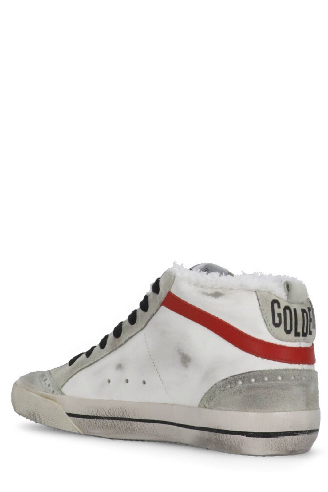 Golden Goose Deluxe Brand Mid-Star Lace Up Sneakers