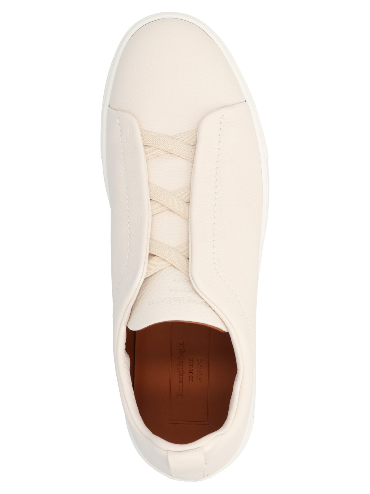 Zegna Triple Stitch Round Toe Sneakers