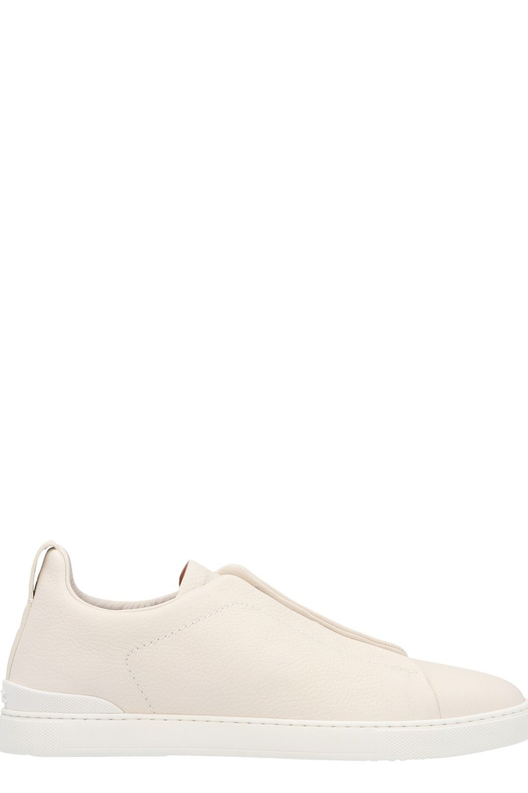 Zegna Triple Stitch Round Toe Sneakers