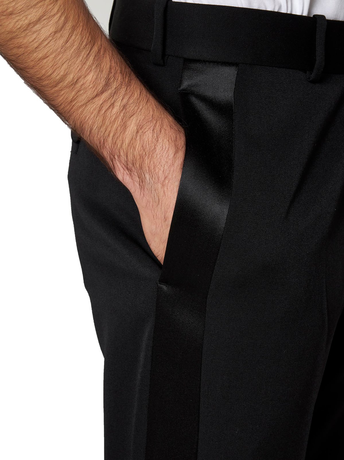 Alexander McQueen Straight-Leg Trousers