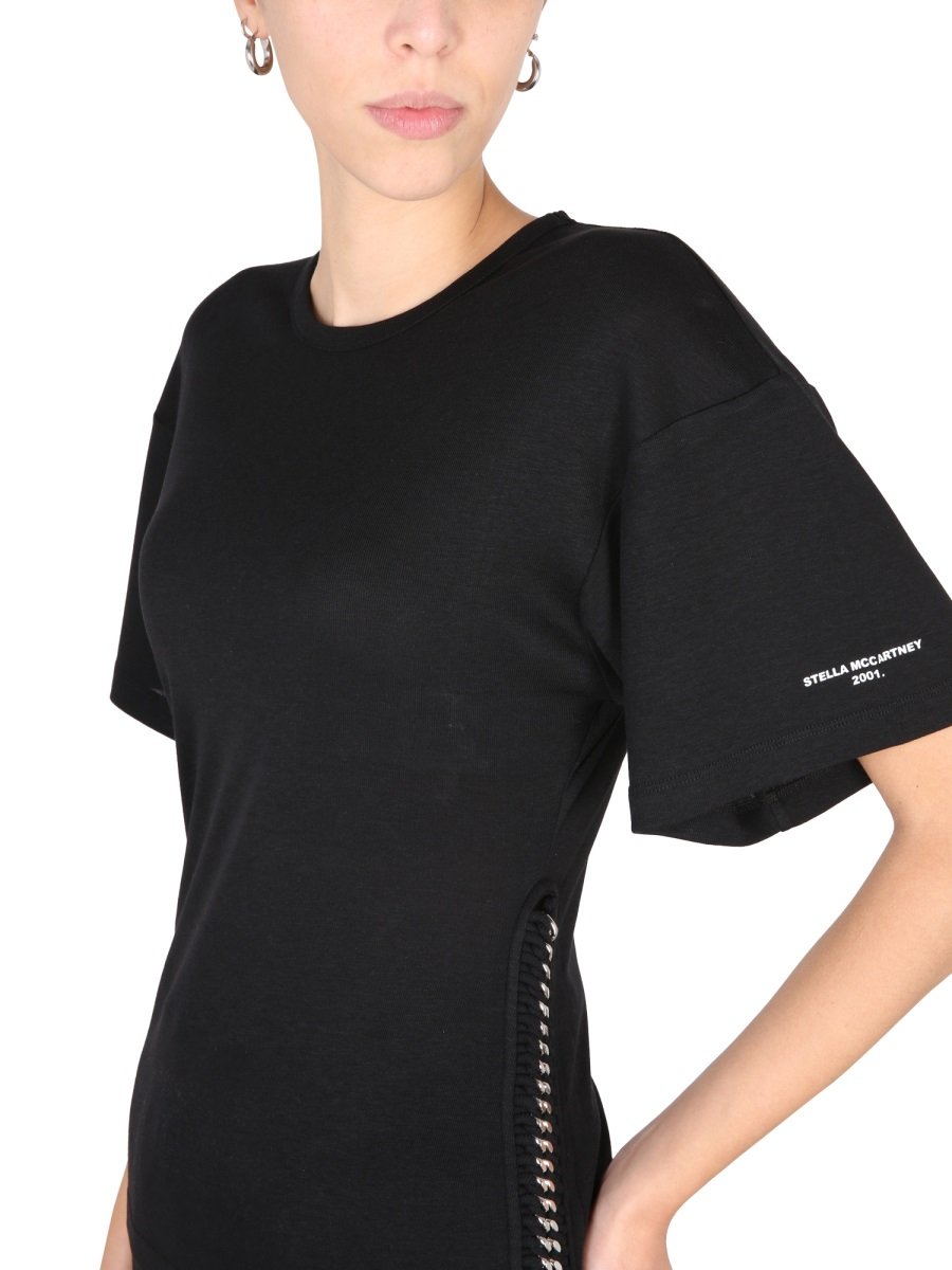 Stella McCartney Chain-Detailed Crewneck T-Shirt
