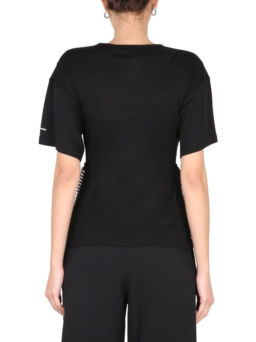 Stella McCartney Chain-Detailed Crewneck T-Shirt