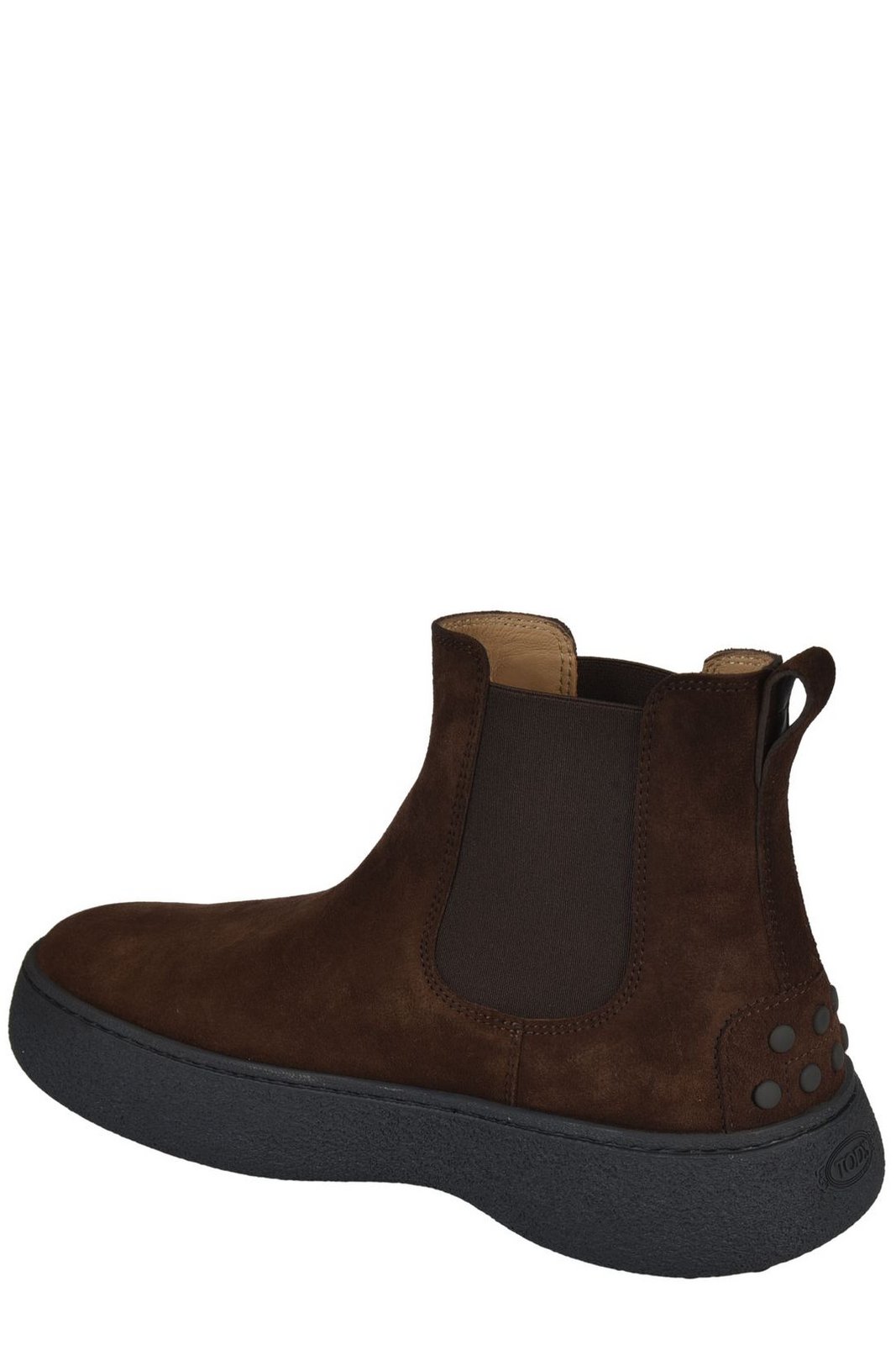 Tod's Flatform Round-Toe Ankle Boots