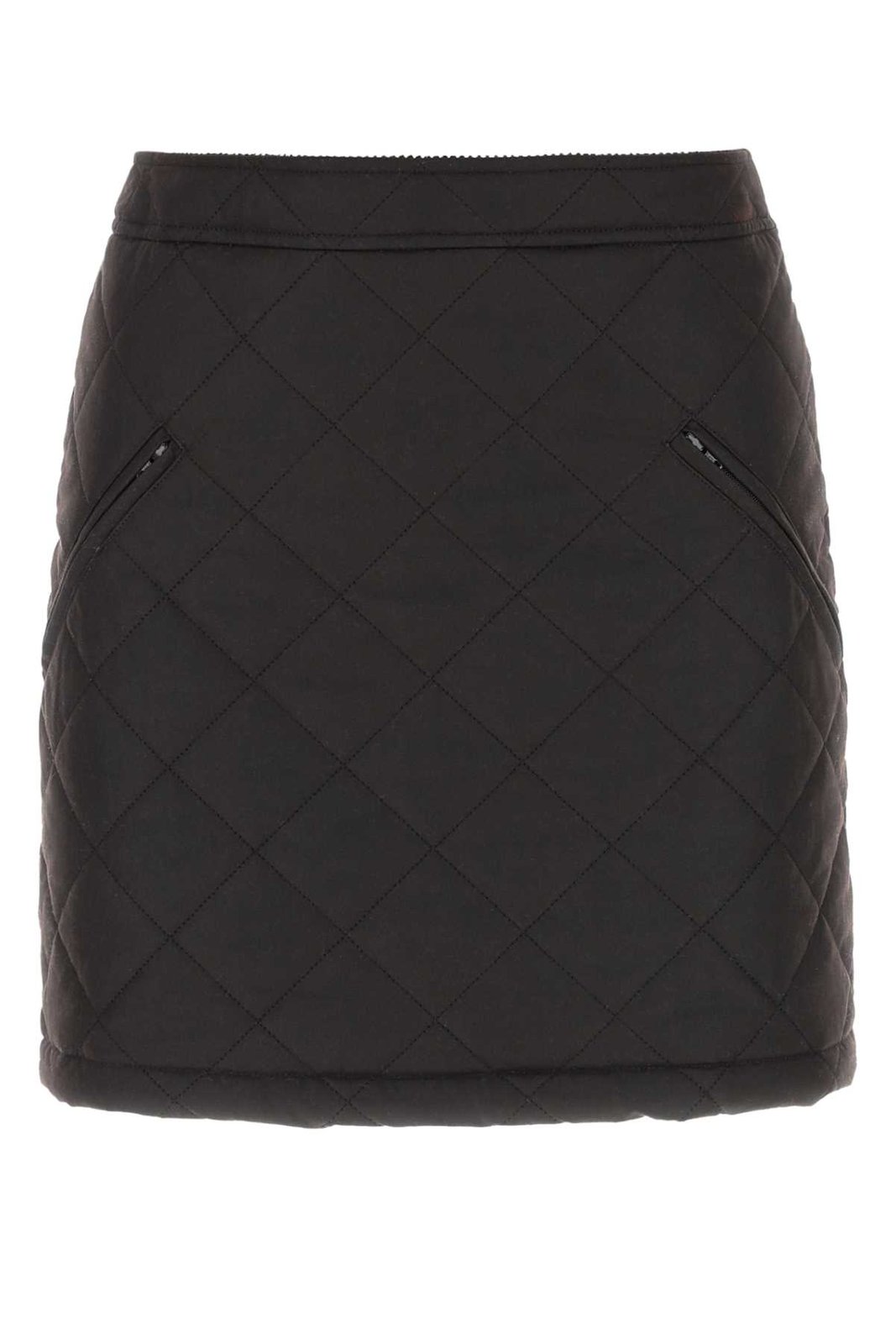 Burberry Diamond Quilted Mini Skirt
