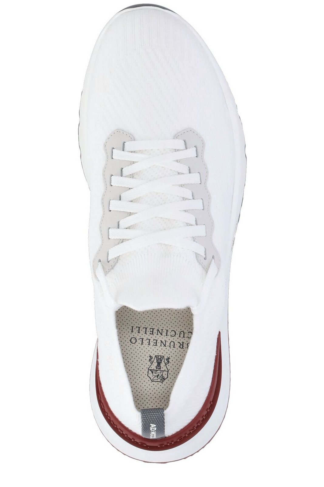 Brunello Cucinelli Knitted Lace-Up Sneakers