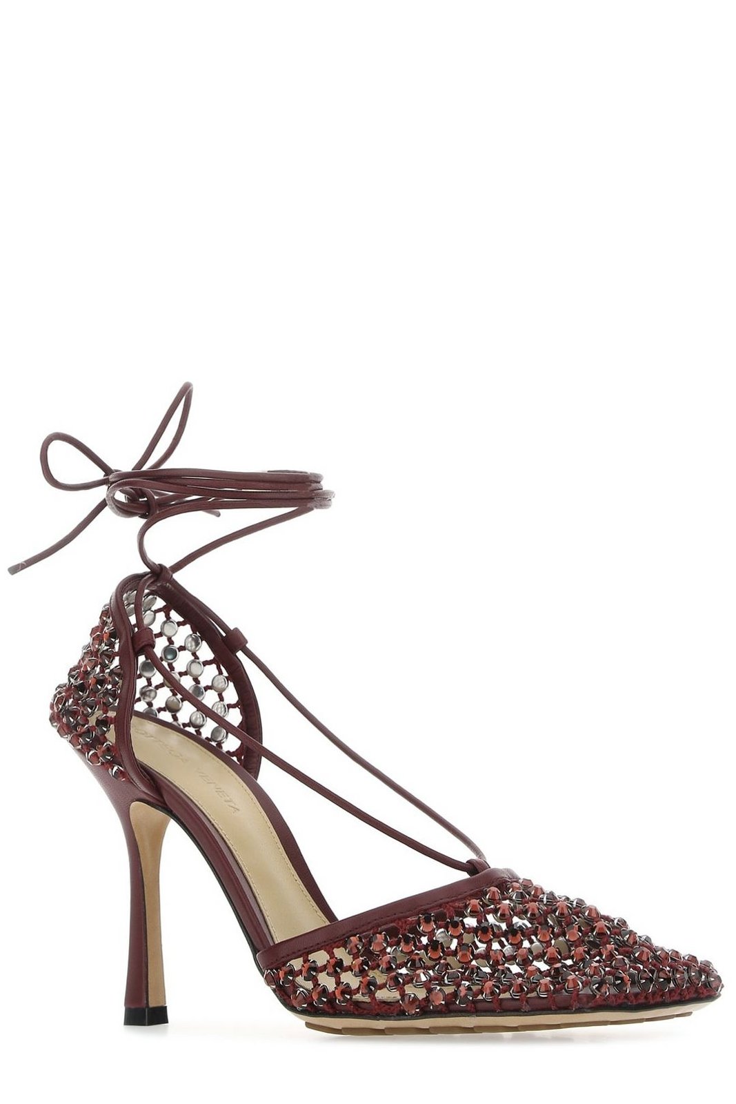 Bottega Veneta Sparkle Stretch Sandals